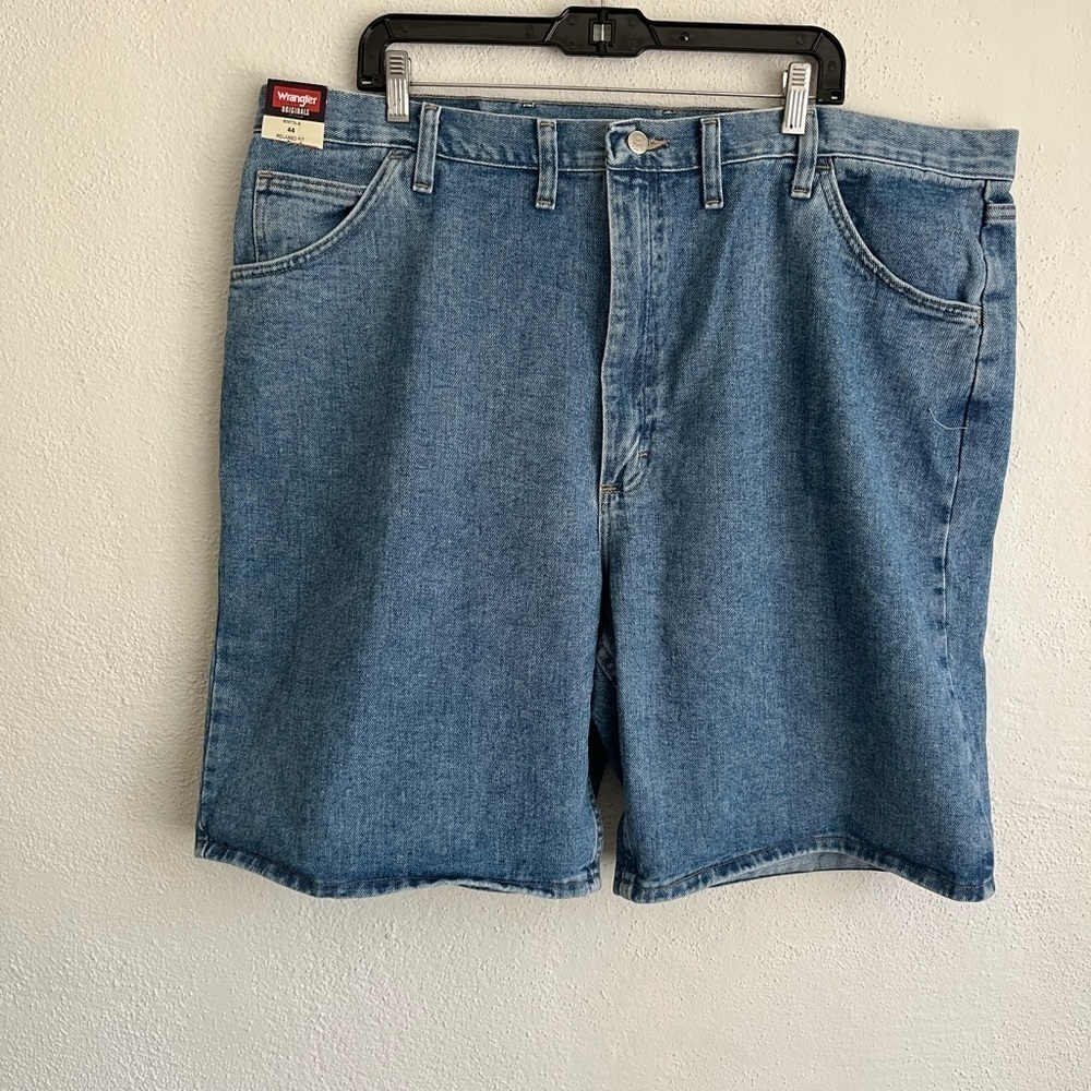 Wrangler Originals Man Blue Relaxed Fit Premium Denim, Size 44